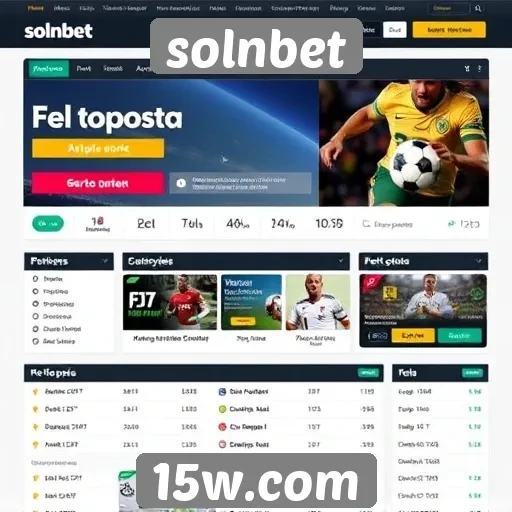 Novos recursos e funcionalidades do site solnbet